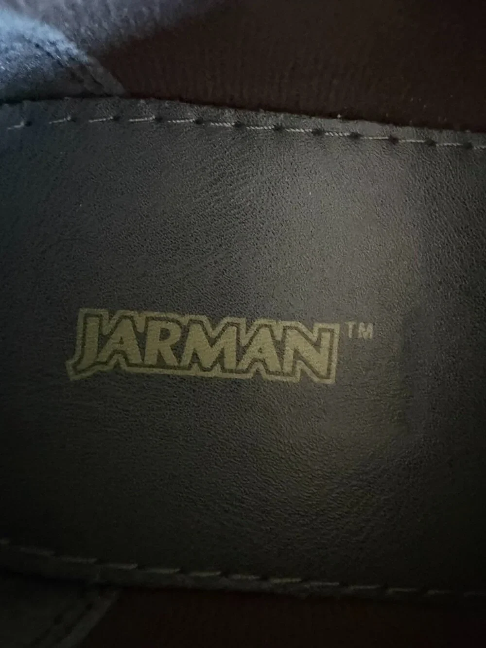 Jarman Men's Black Leather Slip On Dress Shoes M13